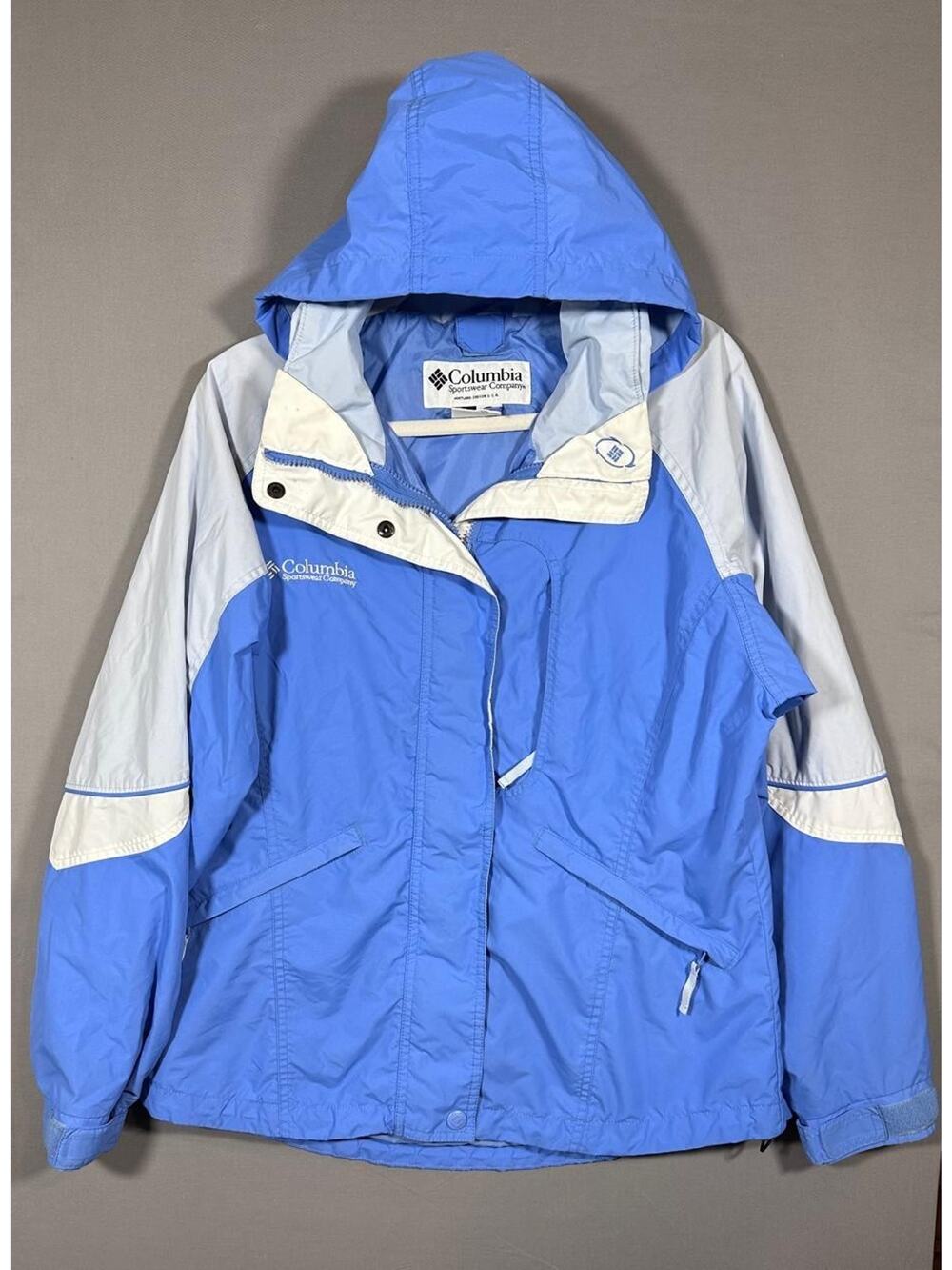 Columbia Core Interchange Women's Blue Coat Jacket Size M (Jacket only) NO LINER